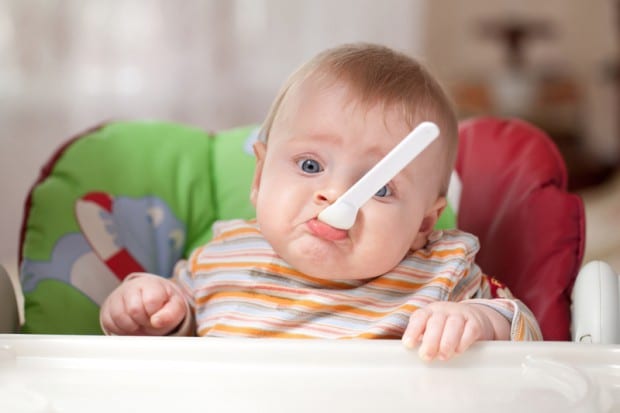 Baby isst | © Bildagentur PantherMedia / gresey