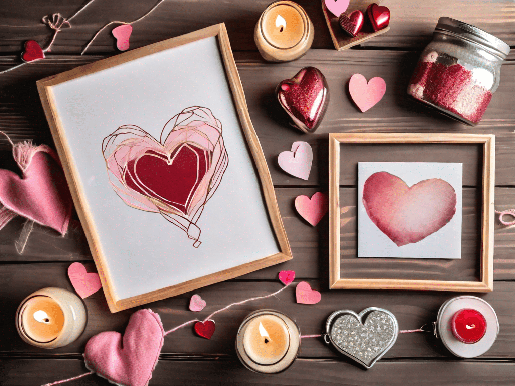 Five different diy valentine's day gifts