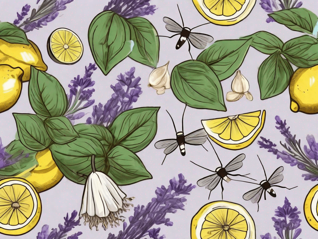 Various natural elements such as lemon