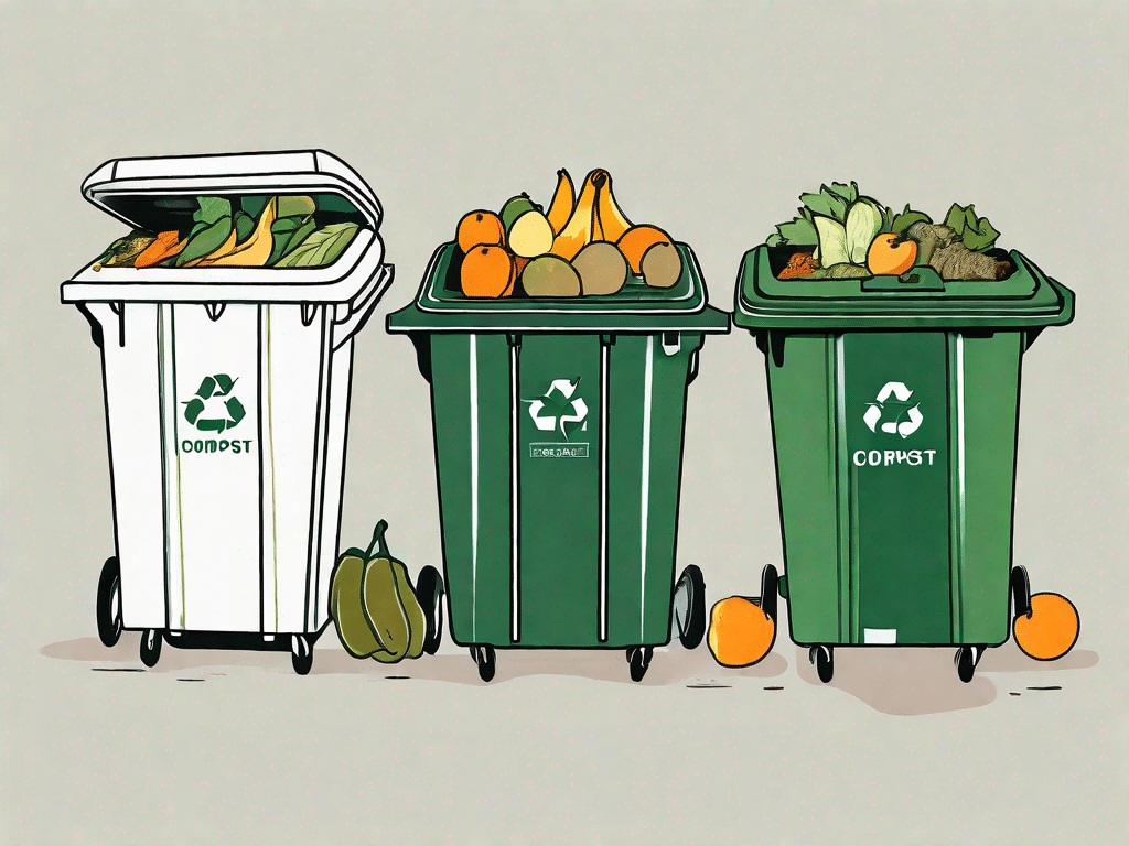 A compost bin