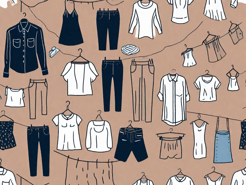 Various clothing items such as a shirt
