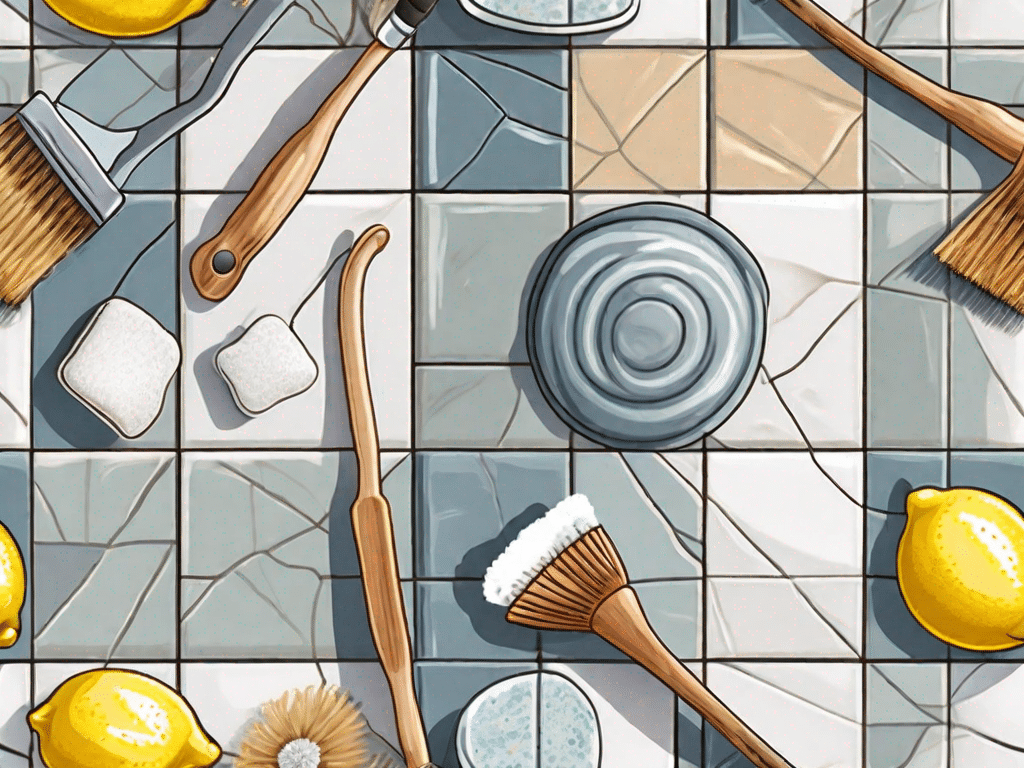 Various types of tiles (ceramic